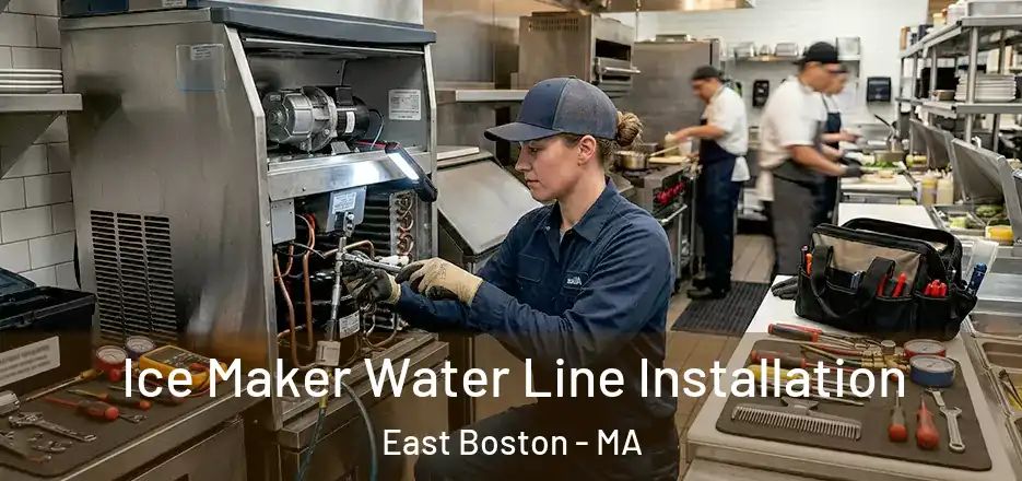  Ice Maker Water Line Installation East Boston - MA